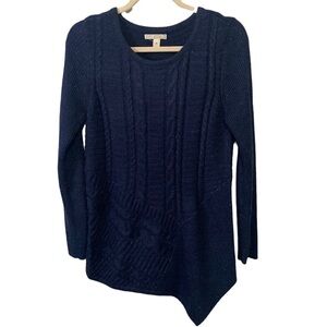 Dana Bachman sweater with metallic sparkling thread size S